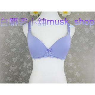 尺寸32E=70E-冰礦藍色SAVVY 21條紋涼感無痕軟鋼圈-AB3536＊白麝香小舖＊全新華歌爾SAVVY莎薇內衣