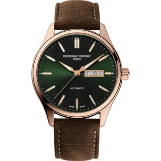 ∣聊聊可議∣CONSTANT 康斯登 Classics Index機械錶-綠面/40mm FC-304GR5B4
