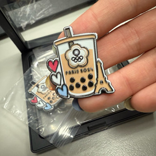 奧運珍珠奶茶徽章pin 臺灣 中華臺北 磁吸徽章