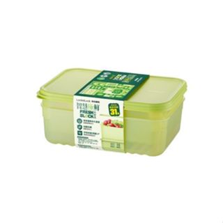 樂扣樂扣智慧極鮮Fresh Block保鮮盒3200ml/2入組(HLE5600NS2)