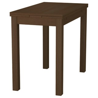 絕版品/北歐LOFT風格IKEA宜家BJURSTA延伸桌實木餐桌工作桌/梣木/棕/50延長90/二手八成新/特$2800