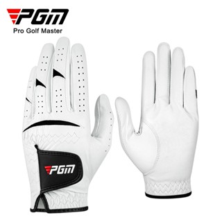 PGM高爾夫球手套男士真皮運動手套透氣進口小羊皮golf用品單隻左右雙手Golf gloves