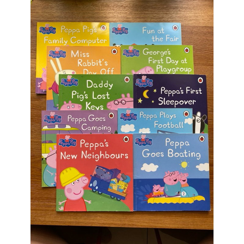 Peppa Pig’s 英文童書10本/套