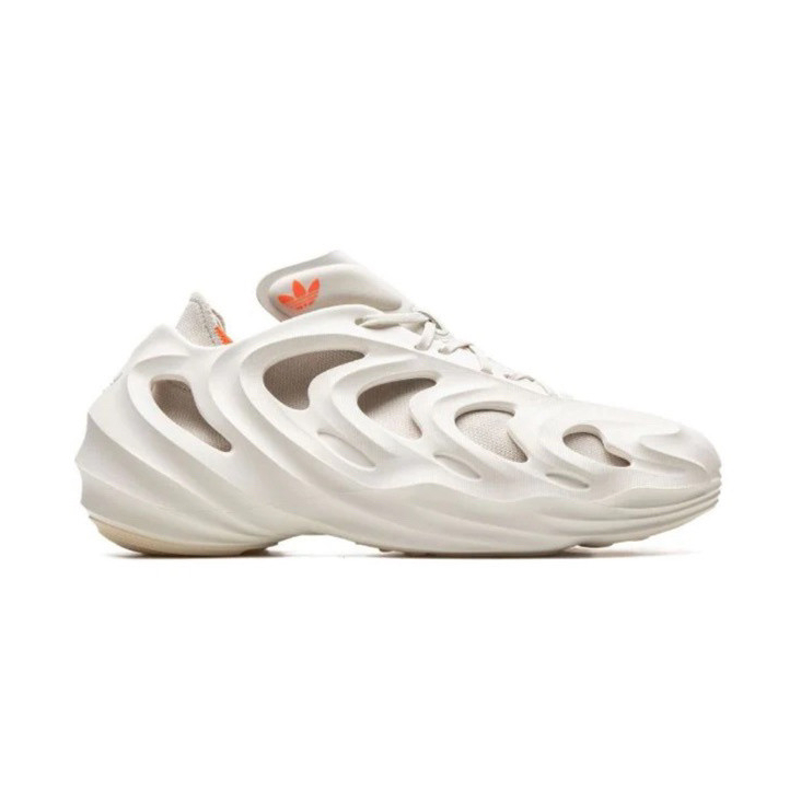H&Y日本代購ADIDAS ORIGINALS adiFOM Q 骨白 YEEZY FOAM 洞洞鞋 白灰橙GY4455