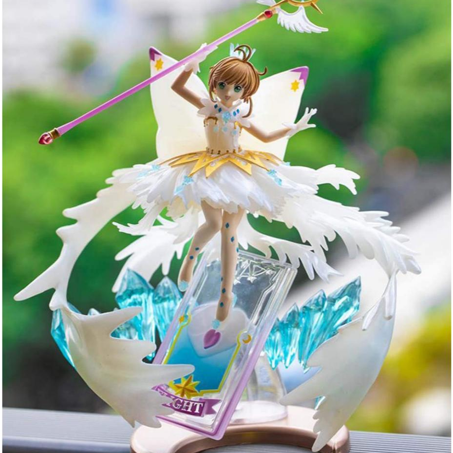 【庫洛魔法使】 透明牌魔卡少女櫻 透明牌篇 木之本櫻 小櫻 Hello Brand New World 1/7模型 翻模