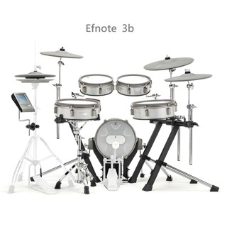<魔立樂器 電子鼓專門> 日本美學電子鼓EFNOTE 3B 電子鼓 兼具美型與科技 兩片式光學感應HI-HAT 公司貨