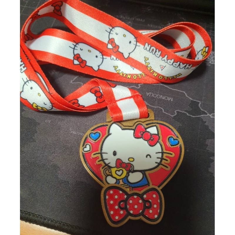 Hello Kitty 路跑完賽獎牌