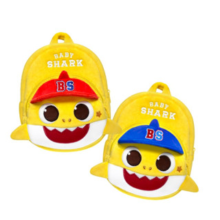 鯊魚寶寶 Baby Shark 帽子後揹包 韓國正品【快速出貨】碰碰狐 PINKFONG 兒童後揹包 WP-B131