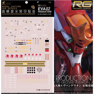 (大鳥叔叔模型) 匠心社 水貼 水貼紙 RG EVA02 RG 正規實用型 貳號機 2號機 二號機