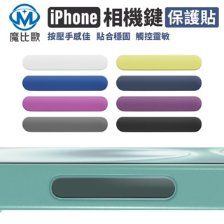 iPhone 16 相機按鍵保護貼 彩色保護貼 類玻璃膜 防塵貼 按鍵貼 適用 i16/Plus/Pro/Pro Max