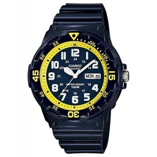 CASIO (MRW-200HC-2B) 運動休閒 防水100米指標錶 日期/星期清晰顯示