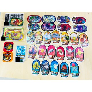 ~出清小館~現貨 日版 神奇寶貝 精靈寶可夢 機臺卡 戰鬥卡牌幣 31枚合售 路卡利歐 洛奇亞 甲賀忍蛙 裂空座
