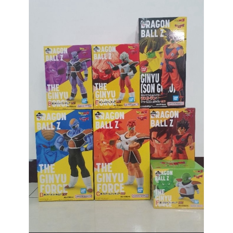 （現貨，先付訂金有優惠）七龍珠 一番賞 基紐特戰隊 巴特 利庫姆 古杜 吉斯 基紐 悟空 界王拳 最後賞 非 景品