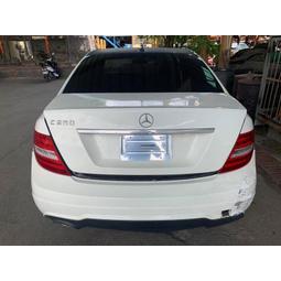 "JH汽材" BENZ 賓士 W204 C250 4門 零件車 報廢車 外匯車 拆賣!!