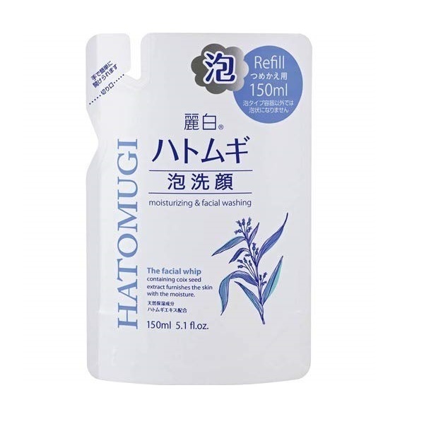 麗白薏仁保濕泡洗顏150ml_補充包 《日藥本舖》