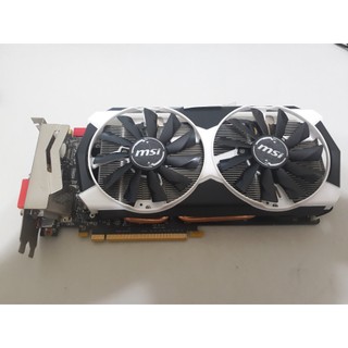 中古 微星 GTX960 4GD5T OC 顯示卡 (非人為因素保固三天)