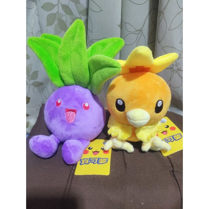 正版授權/Pokemon 精靈寶可夢系列娃娃/走路草娃娃/火雉雞布偶/15cm/神奇寶貝娃娃（全新）