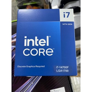 Intel Core I7-14700F CPU中央處理器 全新📌附購買證明📌門市優惠價9150