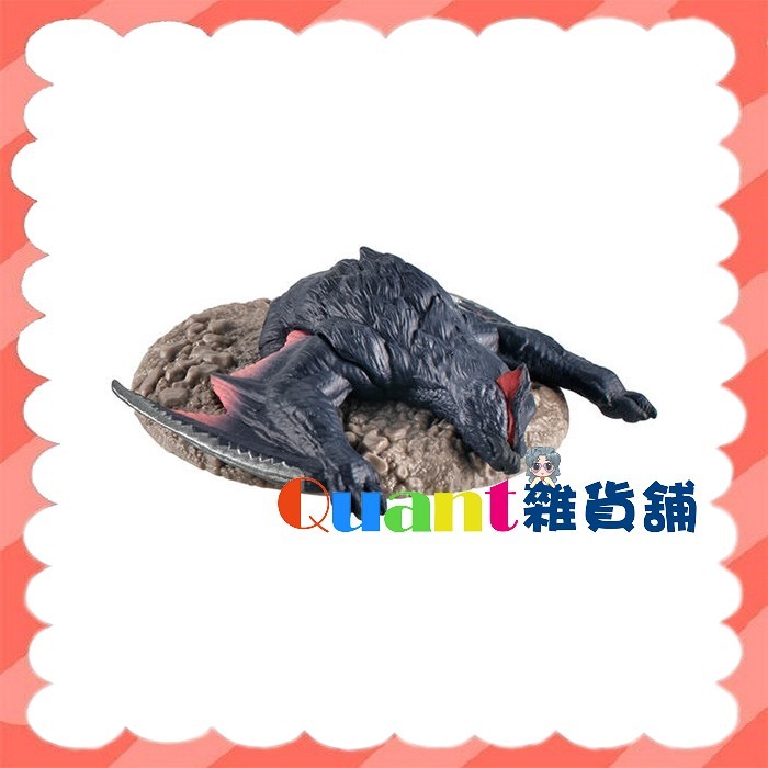 ∮Quant雜貨鋪∮┌日本扭蛋┐ BANDAI 捕獲魔物獵人公仔P2 單售 02款 迅龍納魯加庫魯加 魔物獵人 捕獲隊2