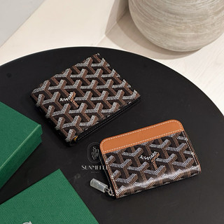 現貨🤍 GOYARD Matignon mini wallet 卡包 零錢包 精品零錢包 黑棕