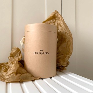 {收納盒} 品木宣言 ORIGINS 圓筒禮盒 紙盒 空盒