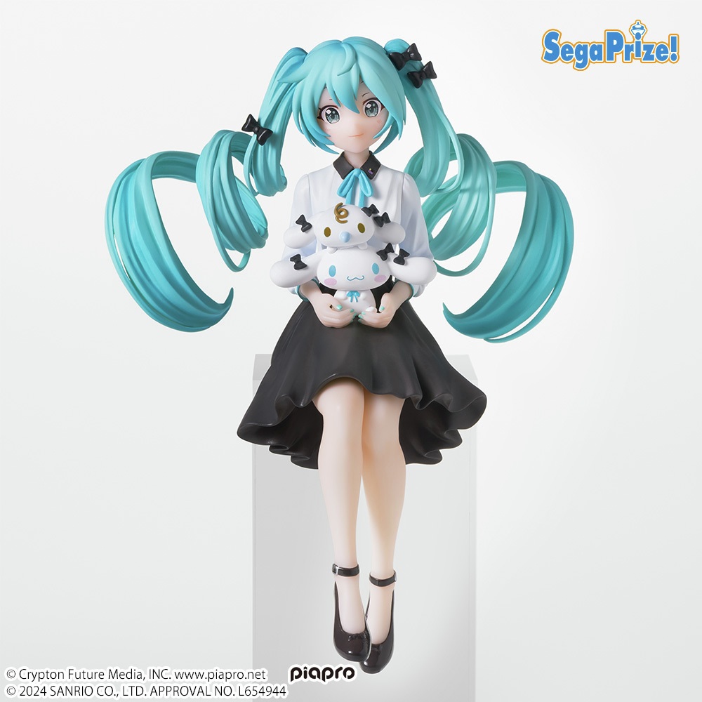 🔥鹿本🔥現貨！全新 日版 景品 SEGA 初音 PM 坐姿 初音未來×大耳狗 簡樸 公仔 模型