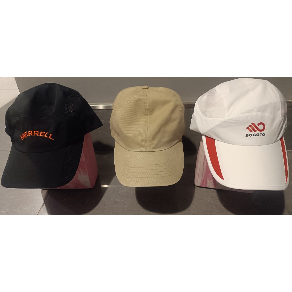 BOGOTO博克多馬拉松透氣遮陽帽/MERRELL越野跑網格遮陽帽/優衣庫UNIQLO鴨舌帽子/保暖帽~特價99元起