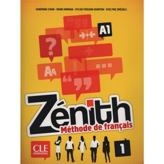 CLE∣Zenith 1 A1(附光碟)∣9782090386325∣Sandrine Chein著∣二手