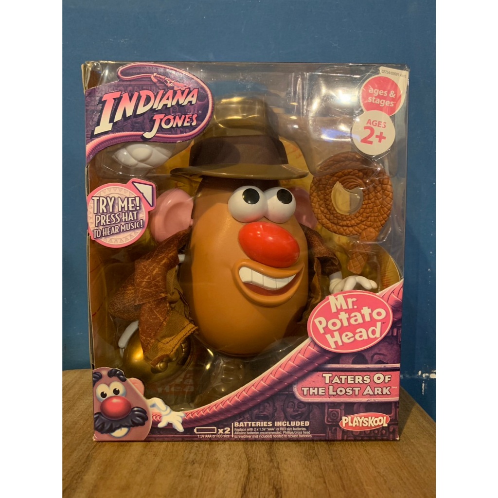 PLAYSKOOL 蛋頭先生 MR. POTATO HEAD 印第安那瓊斯 INDIANA JONES