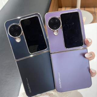 微磨砂 電鍍邊框 OPPO find N3 N2 flip 硬殼 N3flip N3FLIP 折疊 防摔 手機殼 保護套