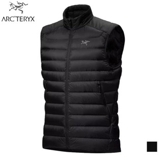 【ARC'TERYX 始祖鳥】男 Cerium 羽絨背心 黑 保暖背心 登山背心 鵝絨填充 X000007455