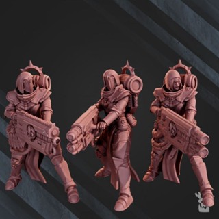 【奧丁模型】Dakkadakka.Store 3D列印模型：戰爭修女重武器組