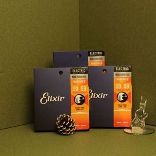 【森韻木吉他工作室】ELIXIR NANOWEB 7弦 電吉他弦 1059 防鏽弦 薄膜 延長壽命