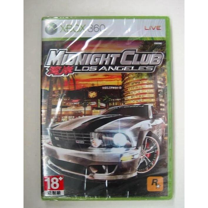 全新XBOX360 灣岸4 洛杉磯 英文版 Midnight Club