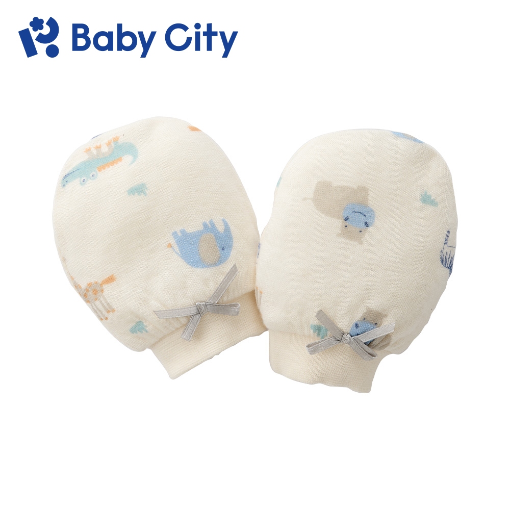 【Baby City 娃娃城】羊毛手套－河馬好朋友