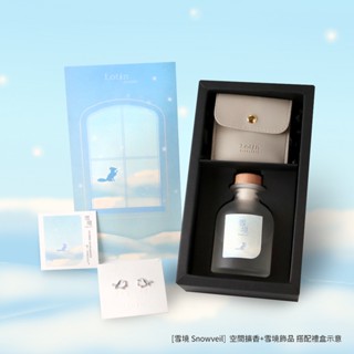 【Lotin】香氛蠟燭禮盒組(擴香+飾品自選)