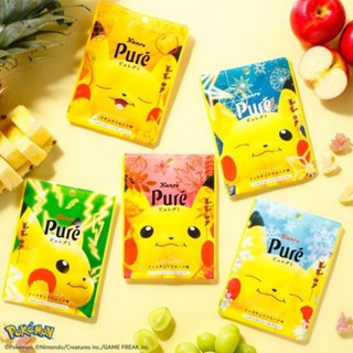 現貨⭐️KK.JP Select⭐️日本 日本Kanro Pure 期間限定 皮卡丘 綜合水果軟糖 52g 隨機出貨