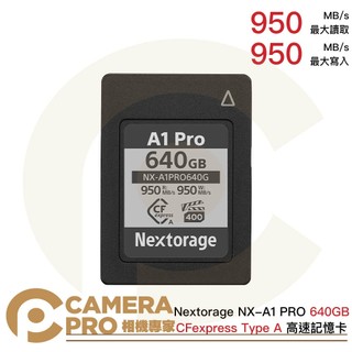 ◎相機專家◎ Nextorage NX-A1 PRO 640GB CFexpress Type A 高速記憶卡 公司貨