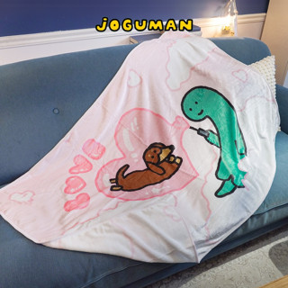 🌈Alpaca韓國文創 | JOGUMAN 毛毯 露營毯 毯子 交換禮物 小被被 沙發毯 冷氣毯 午睡毯 保暖毯