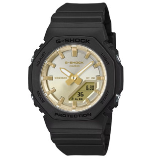 【CASIO 卡西歐】G-SHOCK 絕美夕陽 黃金夕陽 光澤漸層 八角形錶殼 GMA-P2100SG-1A 40.2m