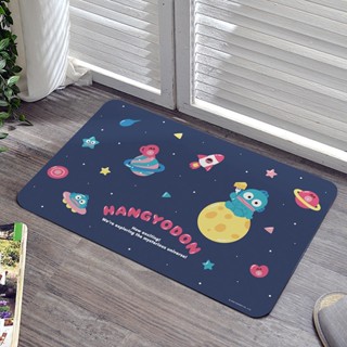 Fancy Belle 軟式珪藻土地墊60x39cm+大容量洗衣袋1入 漢頓星際樂遊 三麗鷗 格蕾寢飾 (超值組合)