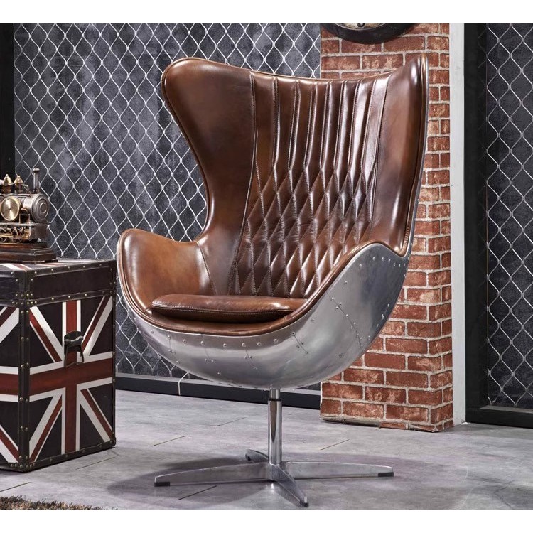 蛋殼椅 EGG CHAIR 電腦椅 辦公椅 造型椅 美式 LOFT 工業風