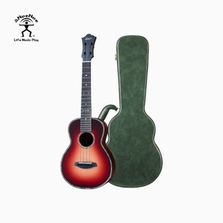 aNueNue Singer系列 RT5R-CS｜26吋烏克麗麗 全單板雲杉+黑玫瑰 櫻桃日落色 彩虹人官方旗艦店