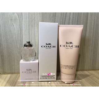 COACH 時尚經典 女性淡香水4.5ml 身體乳液100ml/香水乳液 New York