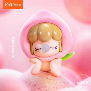 {預購} 若來Rolife Baby Nanci 囡茜 水果系列 盲盒 隱藏款-桃子
