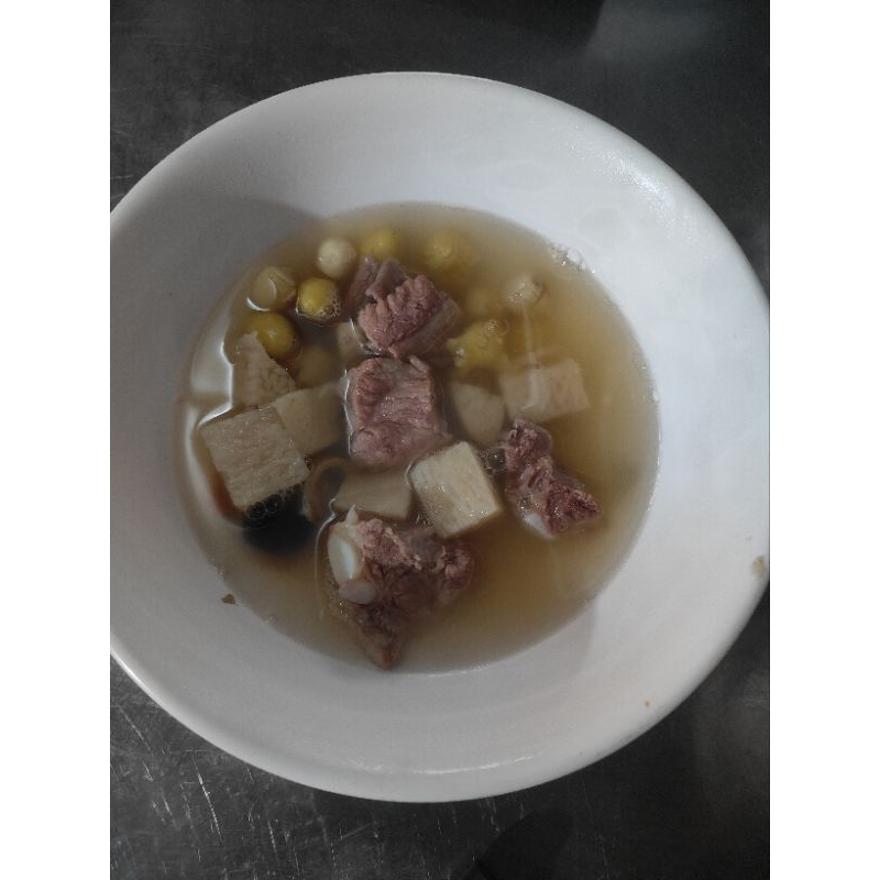 冷凍--蓮子排骨山藥湯