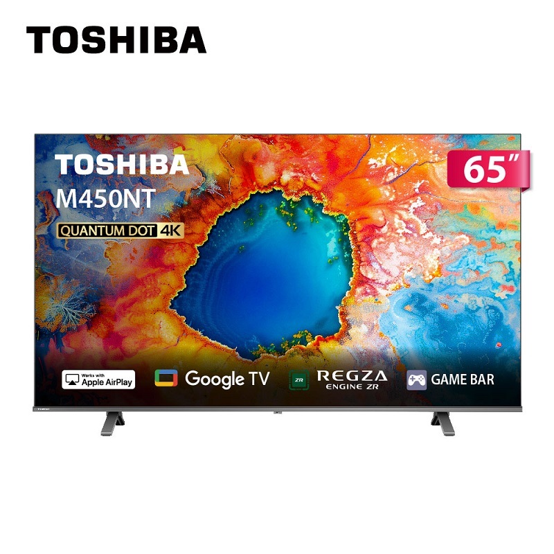 Toshiba東芝 65M450NT QLED 顯示器【家樂福】