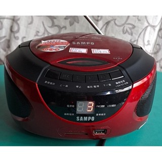 NO:1641#Sampo聲寶手提USB/CD/SD音響AK-W1402UL
