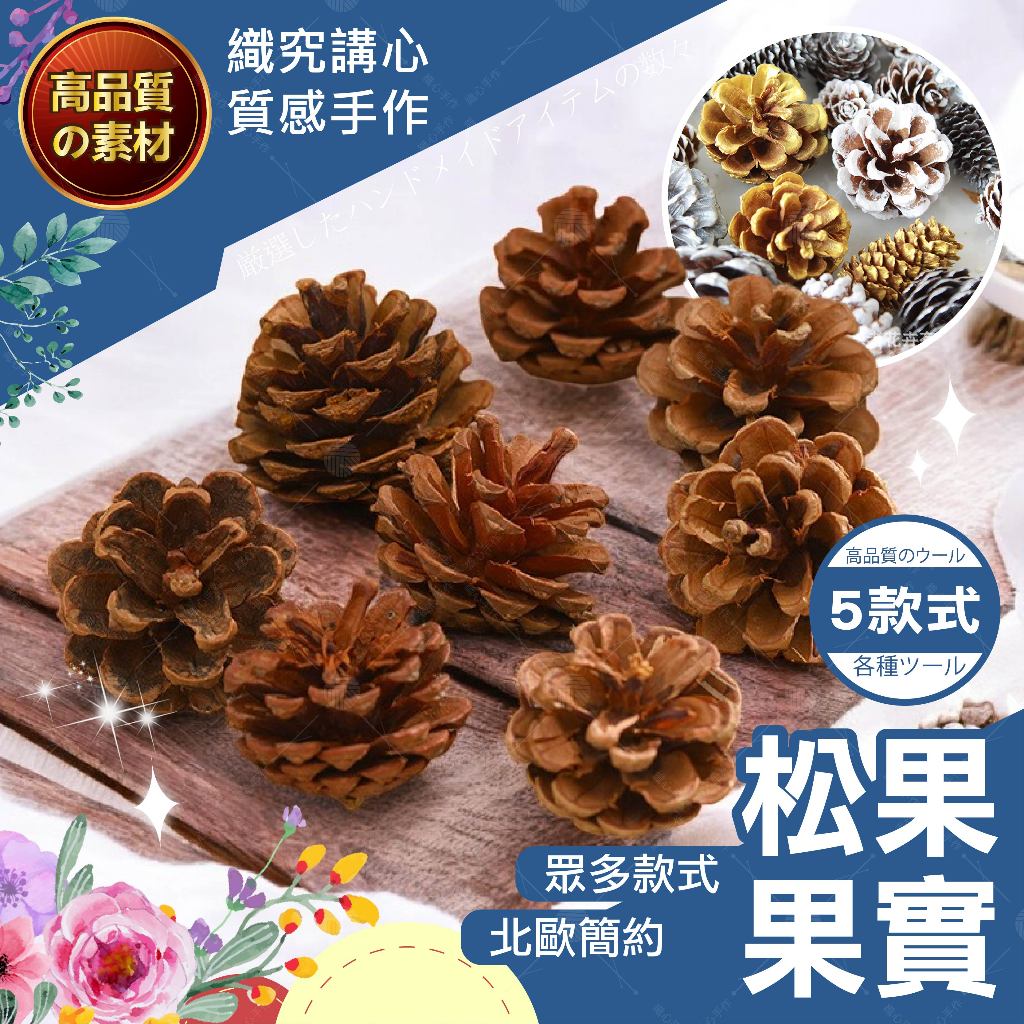 松果 花環 聖誕材料包 果實 乾燥花材 松果 刷白 乾燥花 乾燥花束 裝飾 裝飾房間 裝飾品 擺飾 花圈 聖誕節 棉花
