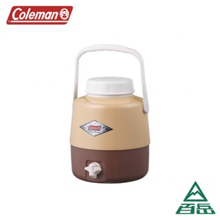 [Coleman]經典飲料桶 胡桃黃 4.9L CM-38472【士林百嶽】原廠正貨，實體店面有保障